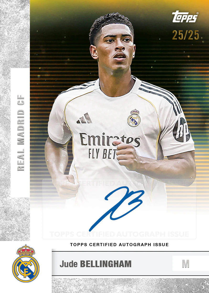 Topps Real Madrid 2025-26 Team Set 3-PACK