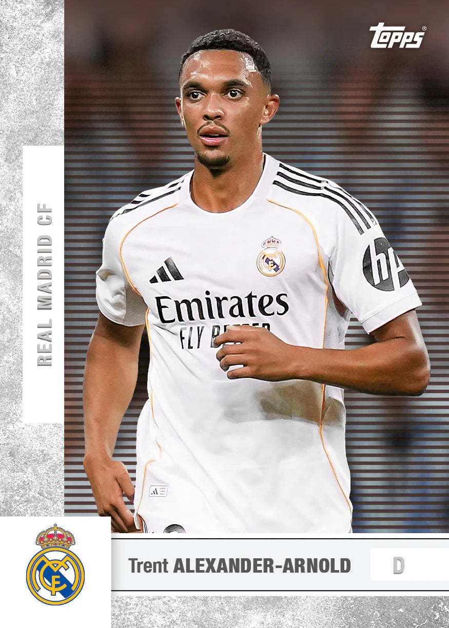 Topps Real Madrid 2025-26 Team Set 3-PACK