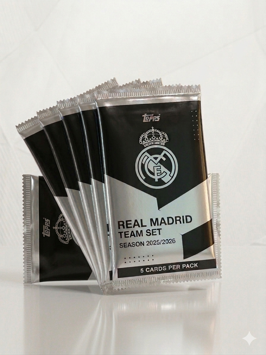 Topps Real Madrid 2025-26 Team Set 5-PACK