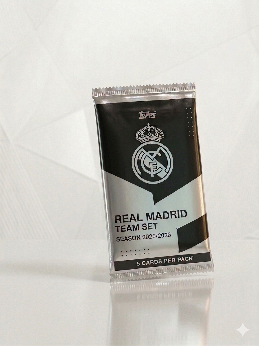 Topps Real Madrid 2025-26 Team Set 1-PACK