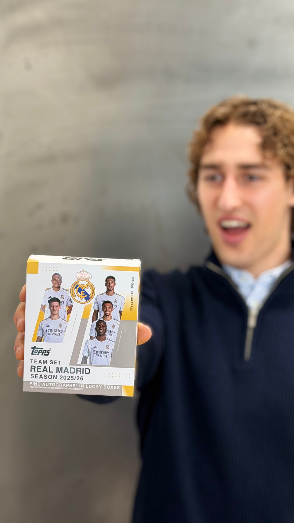 Topps Real Madrid 2025-26 Team Set 3-PACK