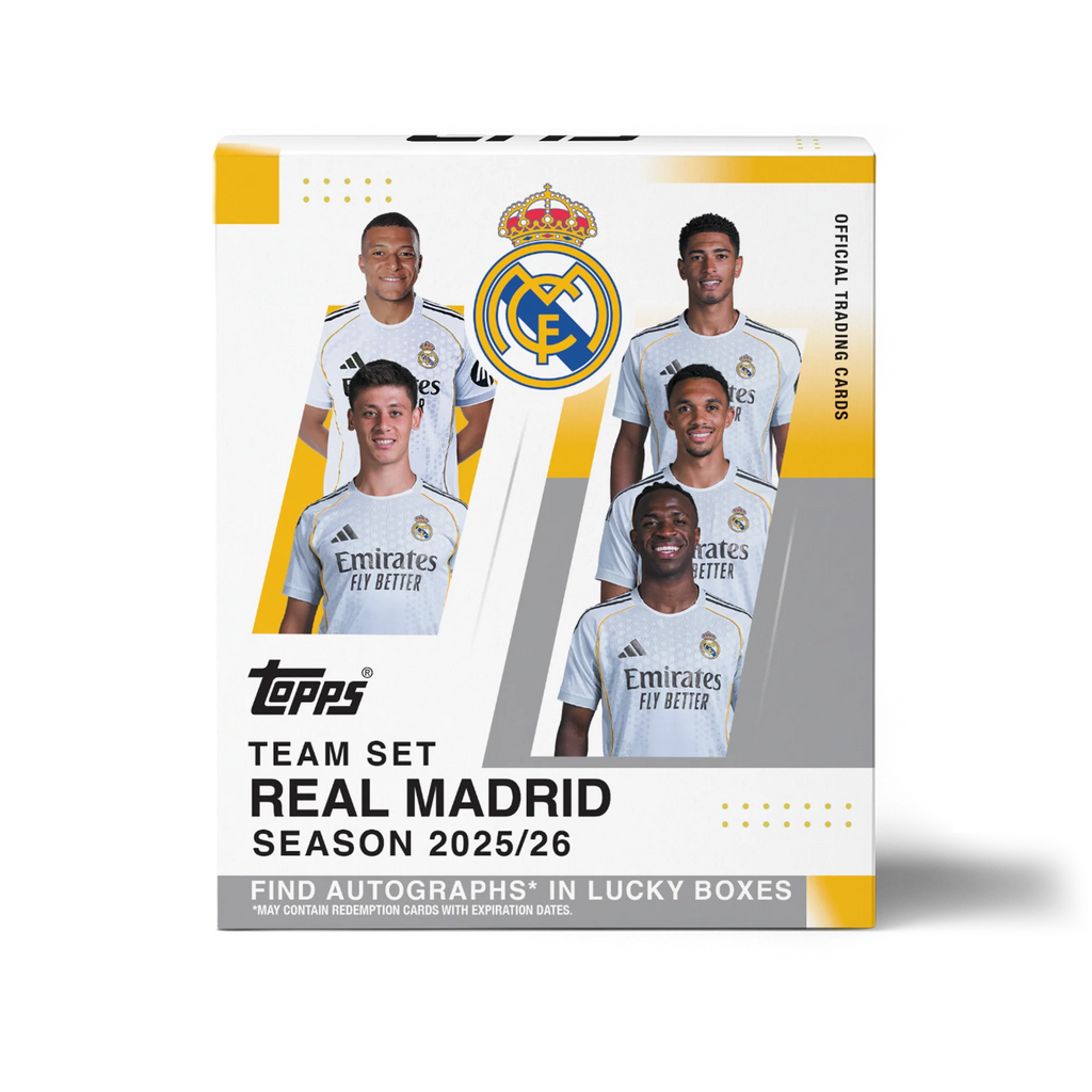 Topps Real Madrid 2025-26 Team Set 3-PACK