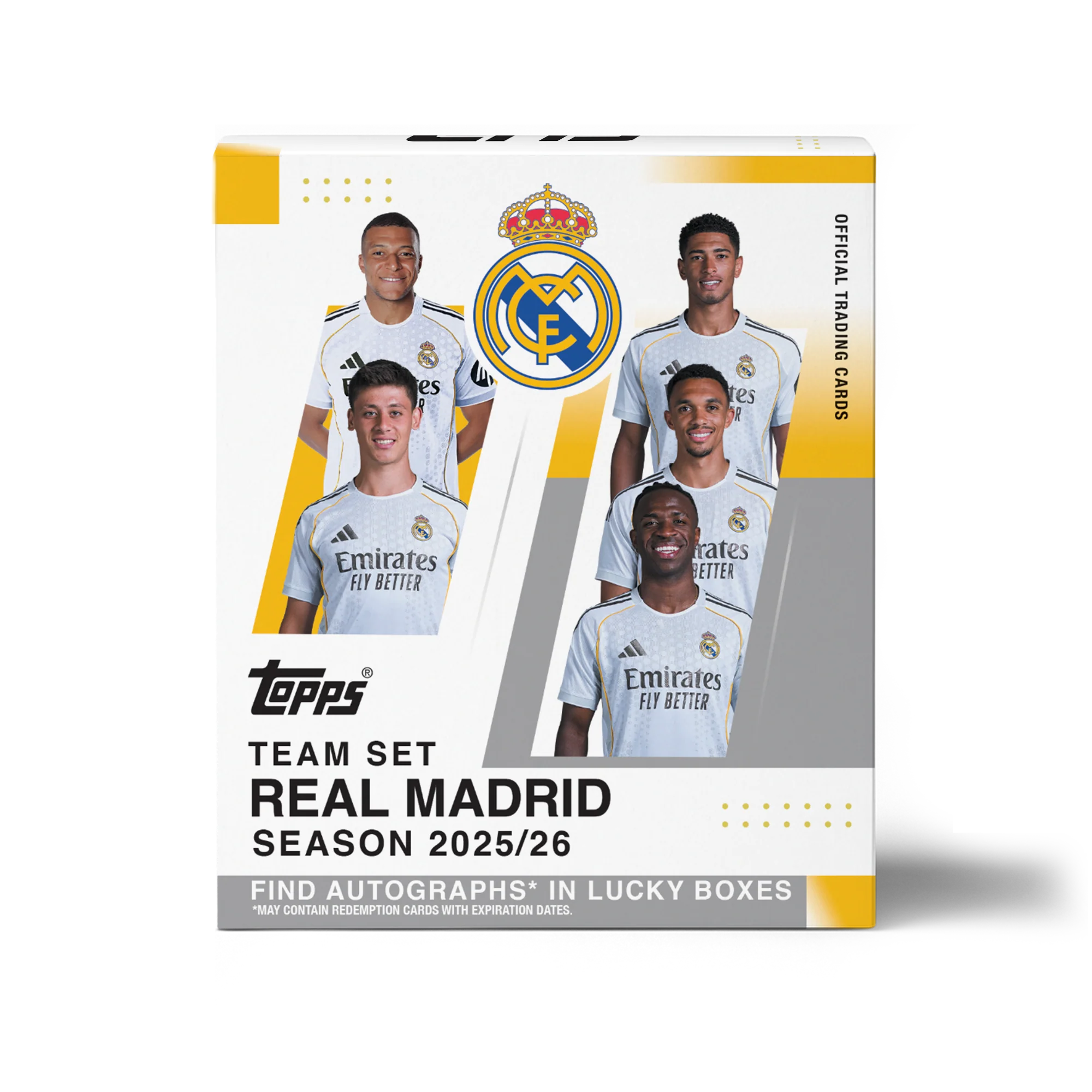Topps Real Madrid 2025-26 Team Set 1-PACK